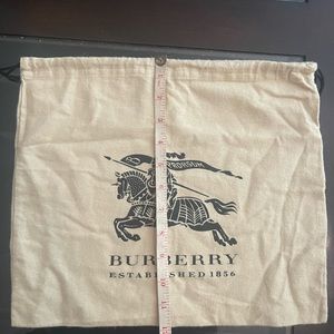 Burberry dust bag